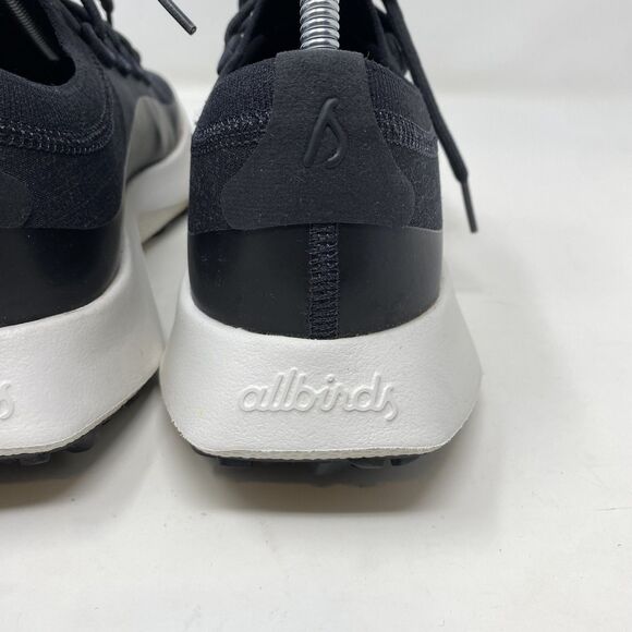 Allbirds Trail Runner SWT Shoes Womens Size 9.5 Black White Sustainable Comfort - Picture 12 of 16
